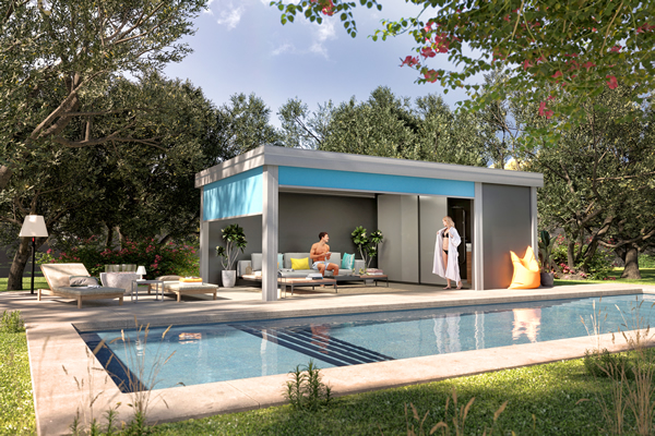 Pool house effet d'Ombre