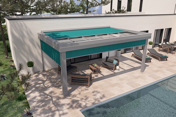 Pool house effet d'Ombre