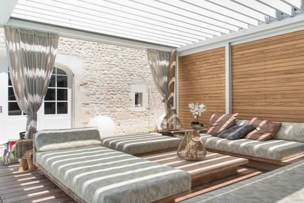 Pergolas bioclimatique autoportée