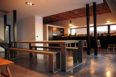 table et bancs Bandi intérieur