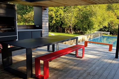 table et bancs Bandi par Effet d'Ombre