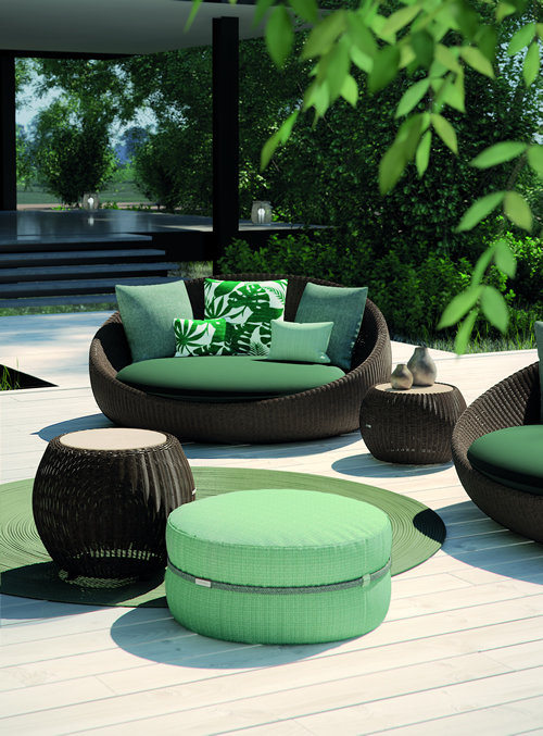 Meubles tissage mains